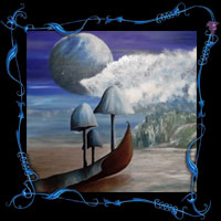 Embarque-moi(50 x 40 cm )